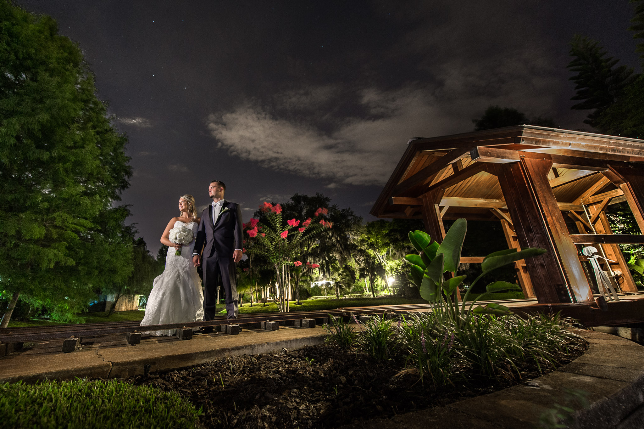 Night Wedding Photography