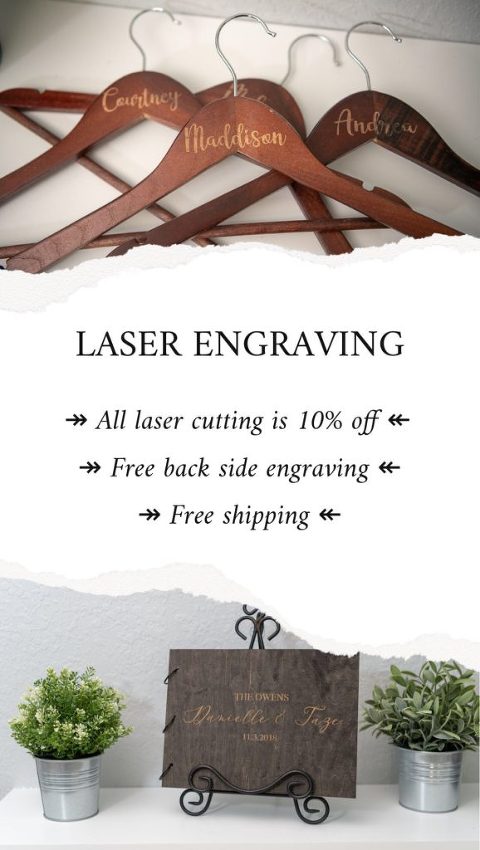 Black Friday / Small business Sales for photography Laser cutting